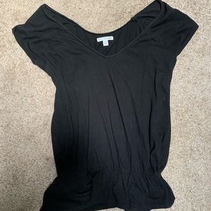 American Eagle outfitters black short sleeve shirt